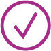 Pink Check Mark Pink Check Mark