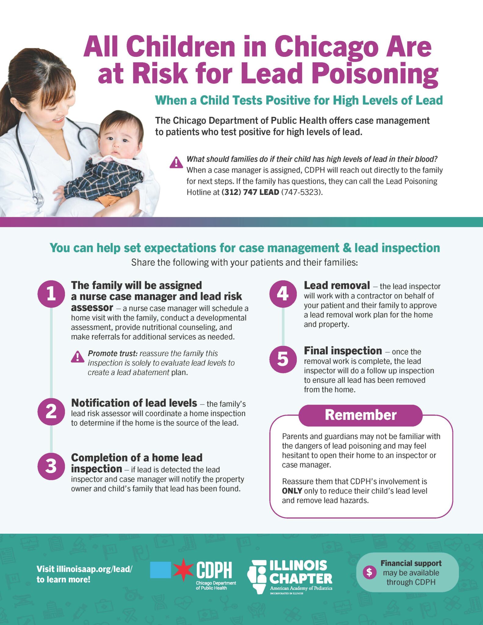 Lead Poisoning Resources for Clinicians - Illinois Chapter, American ...